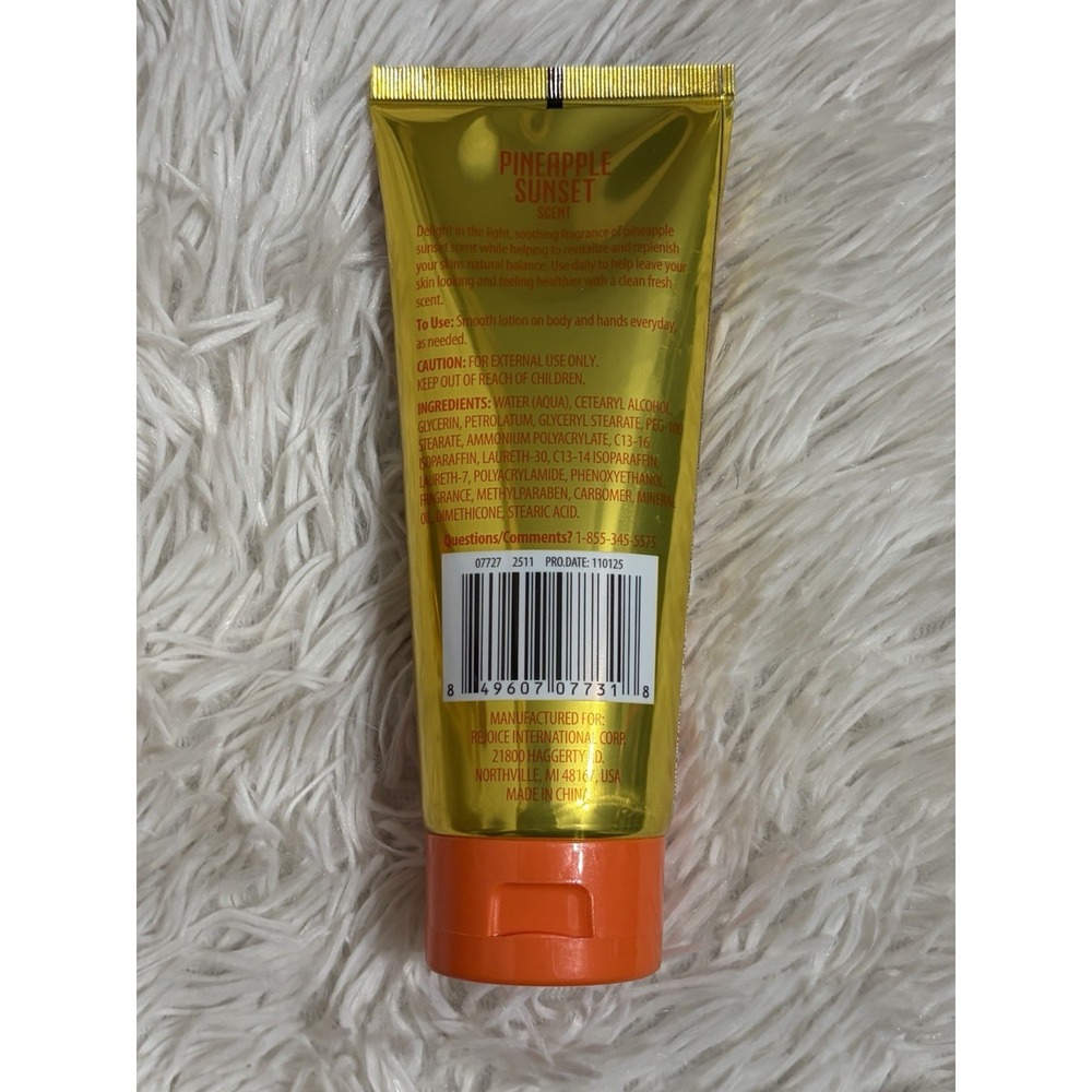 Spa Luxury Pineapple Sunset Scent Body Wash, Body‎ Mist, Body Lotion Set/3 - Picture 3 of 13